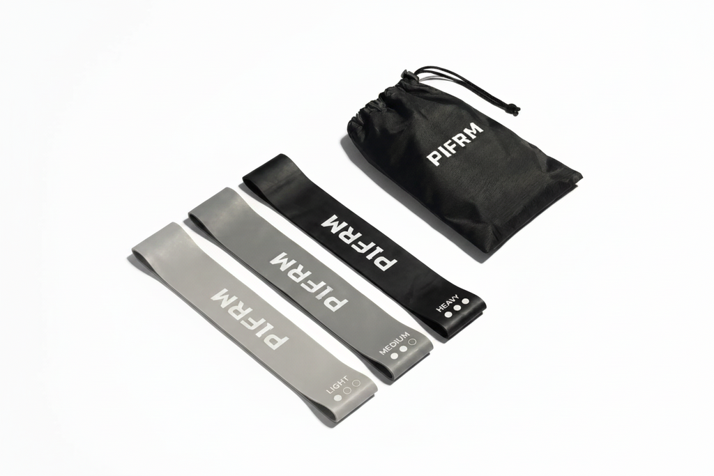 Mini-bandes graduées Light Medium Heavy kit mobilité CrossFit P1FRM